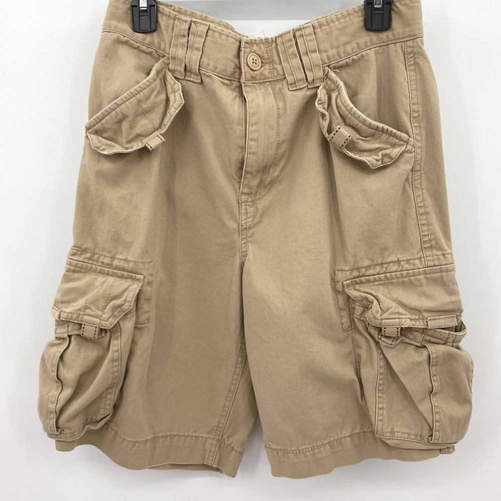 Y2K Aeropostale‎ G&M Men's Heavy Cargo Shorts Sz 30 Tan, Utility Shorts, Khaki